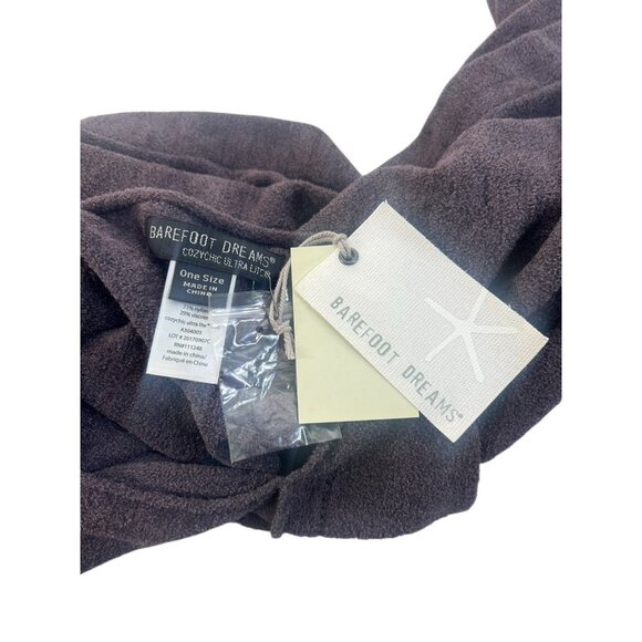 BAREFOOT DREAMS Asymmetrical Poncho Pacific Blue Cozy chic Ultra Lite One SZ new - Picture 2 of 4